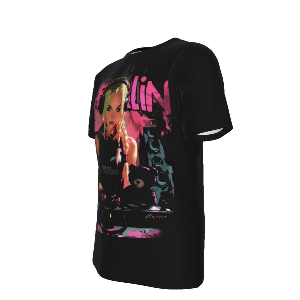 She DJ Unisex T-shirt - 100% Cotton - Berlin Clubbing Tee - Techno Music Apparel - Fashion Statement