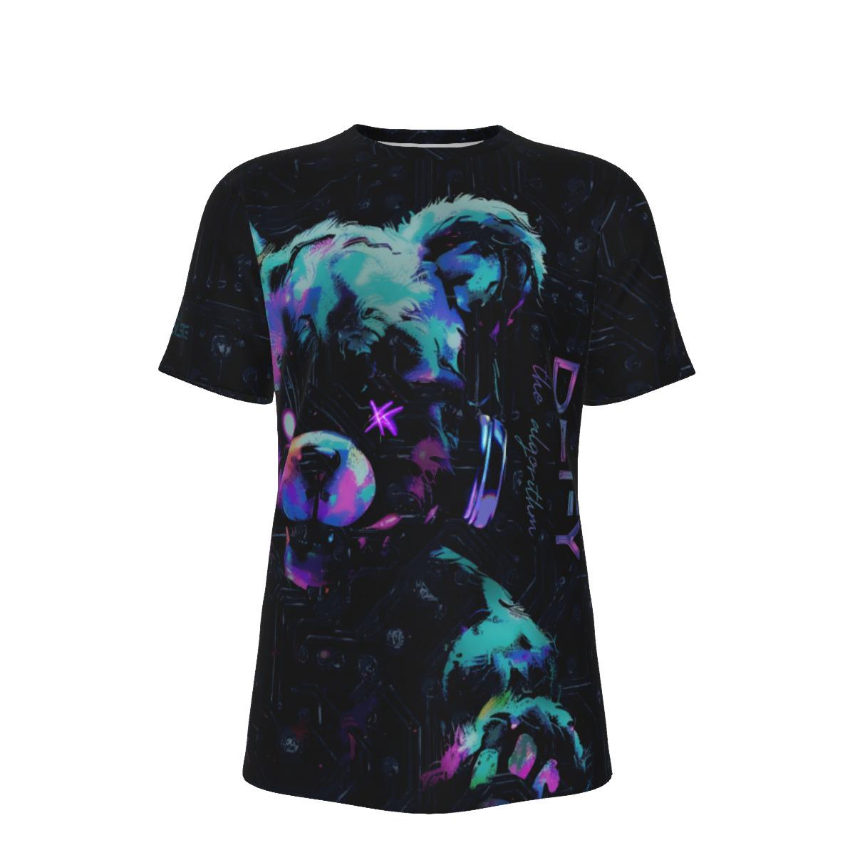 Techno Bear Festival T-shirt - Defy the Algorithm Shirt - Unisex EDM Tee - Cotton Festival Outfit - Party Wear