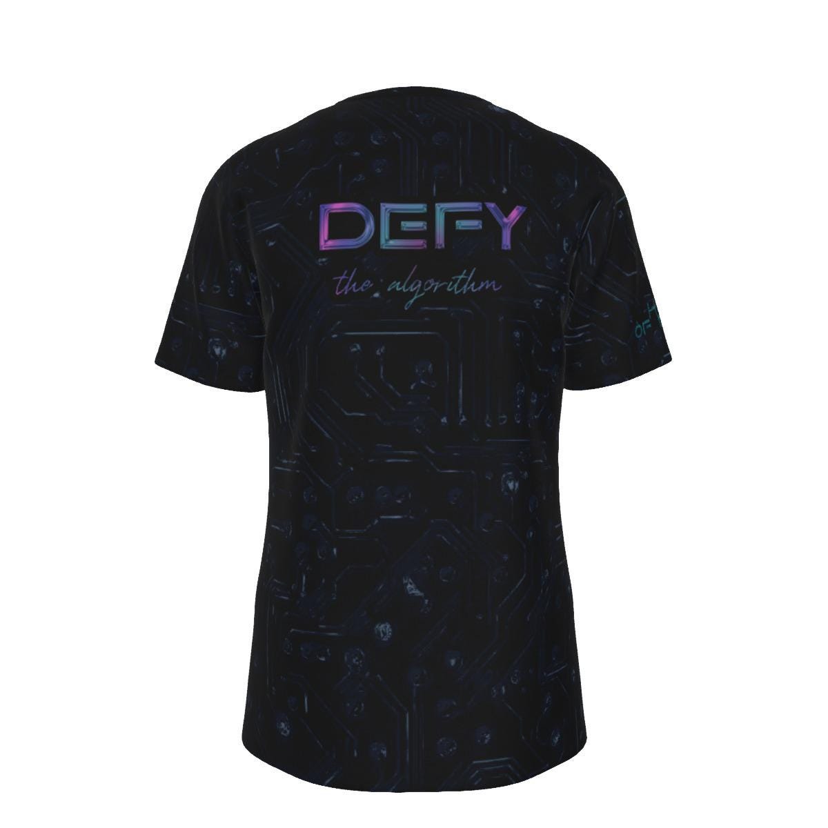 Techno Bear Festival T-shirt - Defy the Algorithm Shirt - Unisex EDM Tee - Cotton Festival Outfit - Party Wear