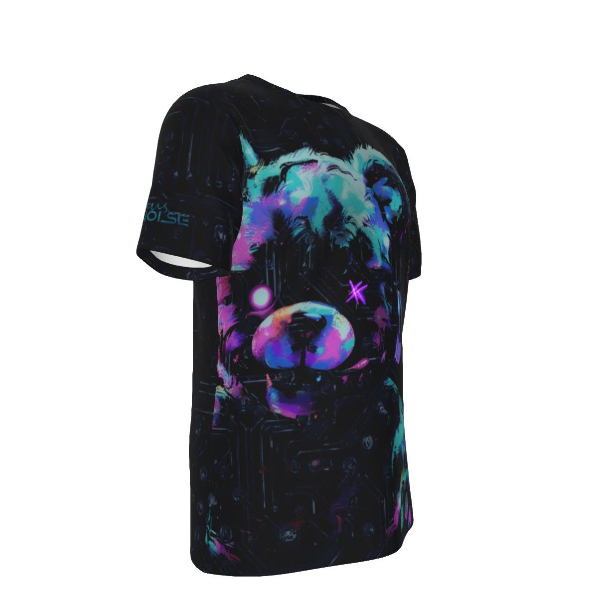 Techno Bear Festival T-shirt - Defy the Algorithm Shirt - Unisex EDM Tee - Cotton Festival Outfit - Party Wear