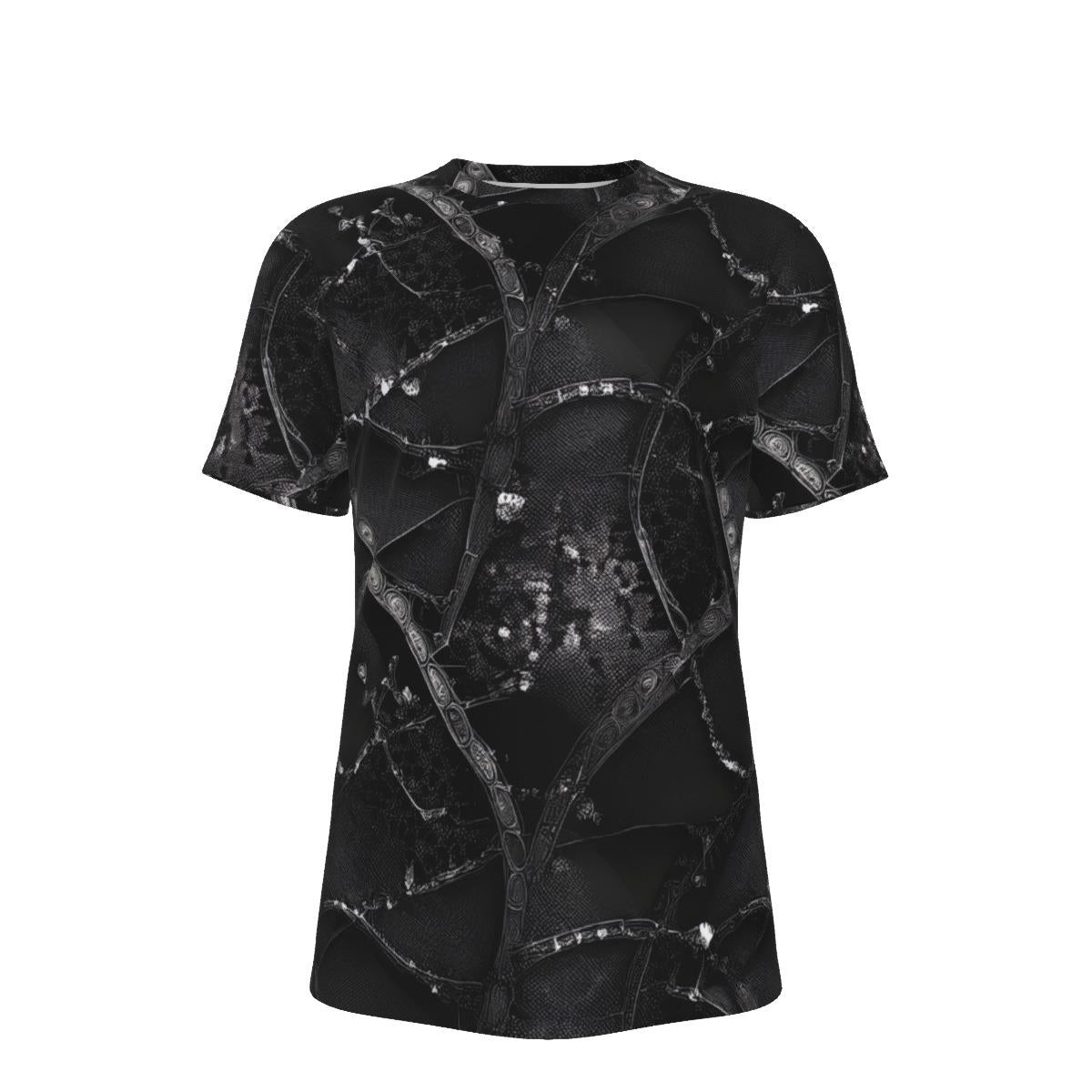 Dark Night Festival T-shirt, Cyberpunk Rave Wear, Unisex Cotton Tee, Chaos Design Shirt, Next Gen Hoodie Style