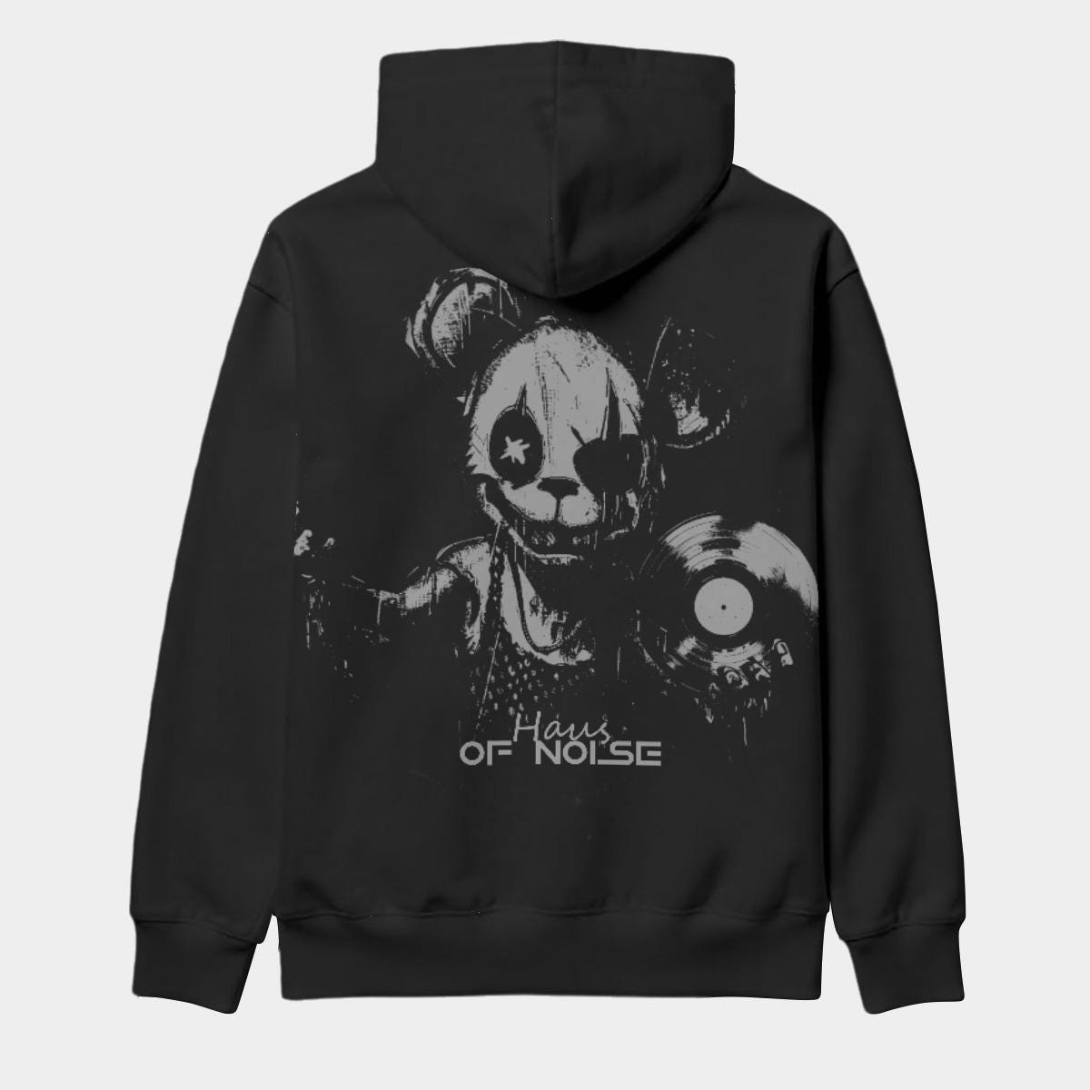 BEARGHAIN Unisex Hoodie, Berlin Techno Streetwear, Underground Rave Fashion, Minimalist Clubwear, DJ Apparel