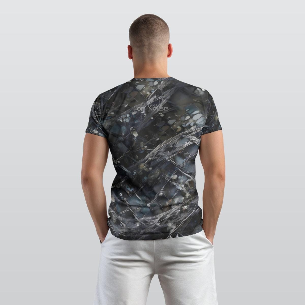Cyber floral Festival T-shirt, Cyberpunk Rave Wear, Unisex Cotton Tee, Chaos Design Shirt, Next Gen Hoodie Style