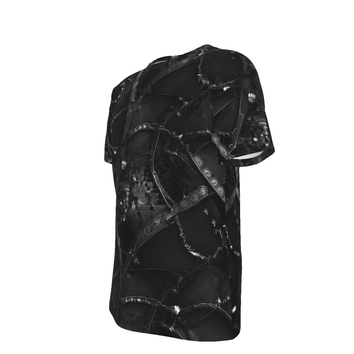 Dark Night Festival T-shirt, Cyberpunk Rave Wear, Unisex Cotton Tee, Chaos Design Shirt, Next Gen Hoodie Style