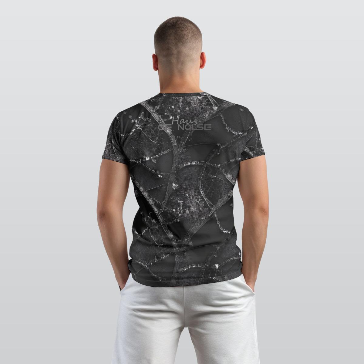 Dark Night Festival T-shirt, Cyberpunk Rave Wear, Unisex Cotton Tee, Chaos Design Shirt, Next Gen Hoodie Style