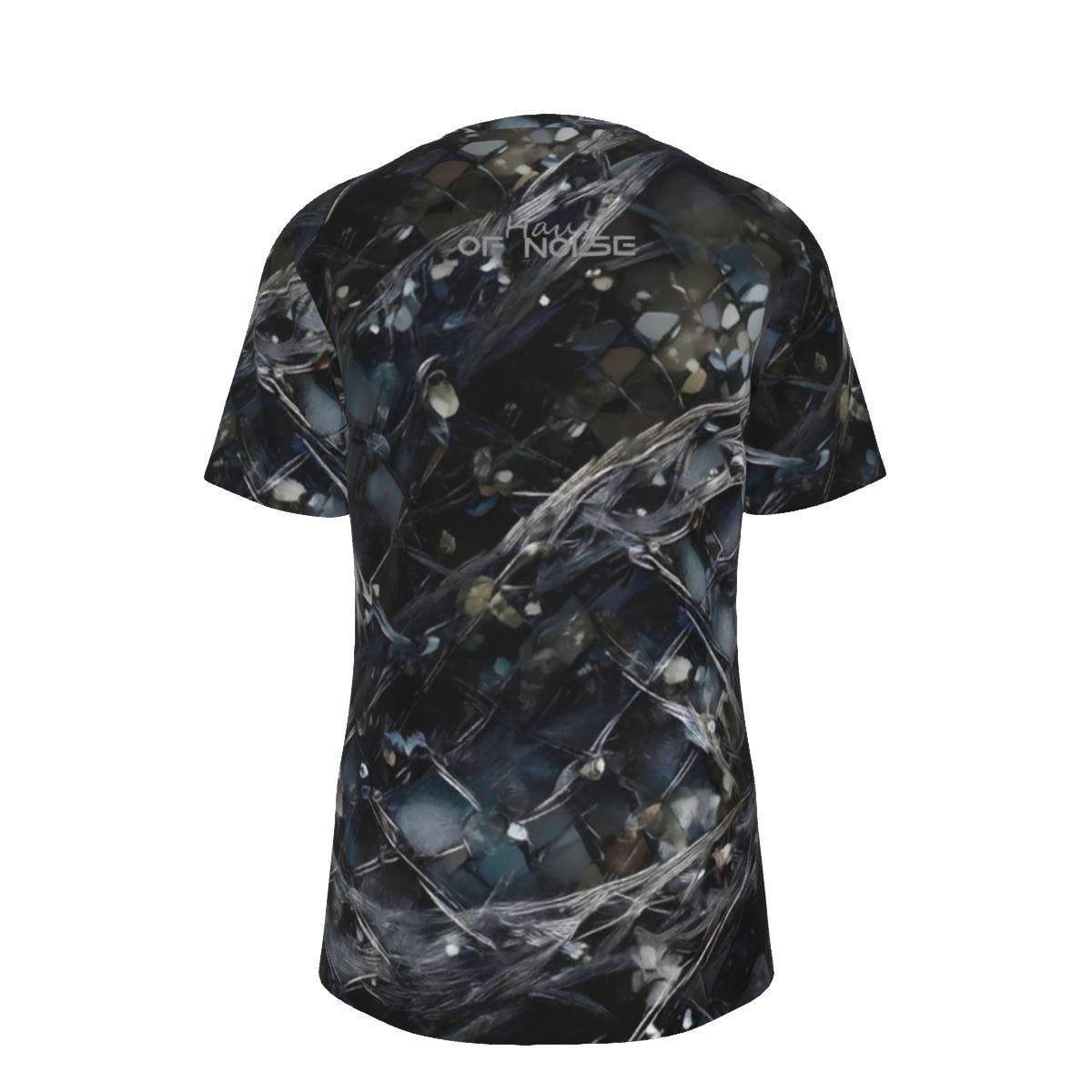 Cyber floral Festival T-shirt, Cyberpunk Rave Wear, Unisex Cotton Tee, Chaos Design Shirt, Next Gen Hoodie Style