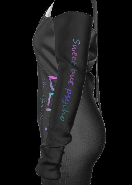 Women's Halter Lace-Up Dress -Defy the Algorithm - Sweet but sexy Techno Fashion - Party Outfit - Night Out Dress - Dancewear