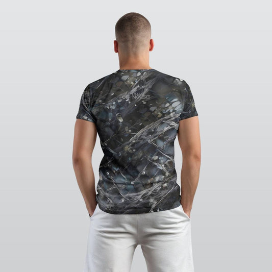 Cyber floral  Festival T-shirt, Cyberpunk Rave Wear, Unisex Cotton Tee, Chaos Design Shirt, Next Gen Hoodie Style